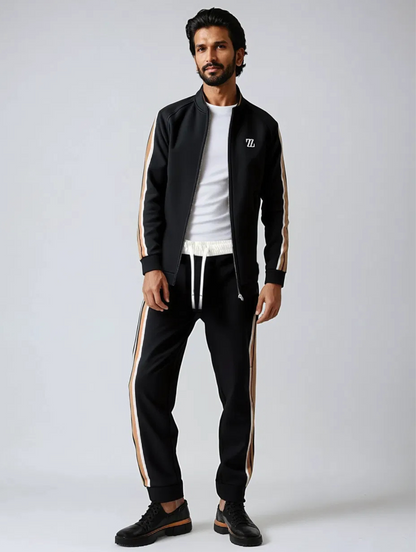 Men's Sporty Tracksuit Set - Lightweight Athletic Wear - Luxivelle