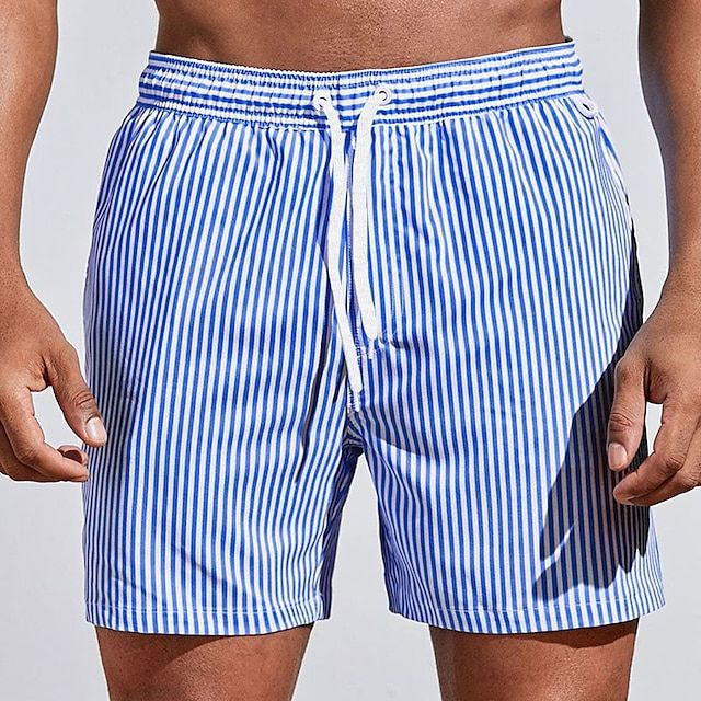 Men's Water Resistant Colorful Beach Shorts - Luxivelle