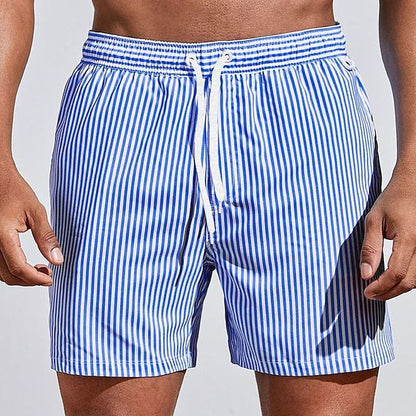 Men's Water Resistant Colorful Beach Shorts - Luxivelle