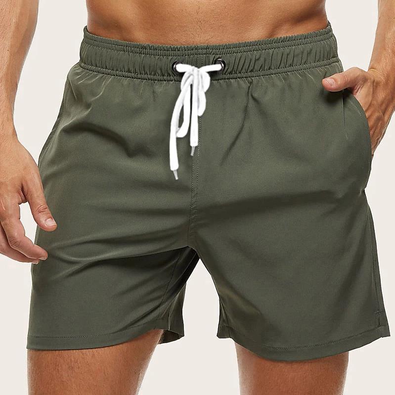 Men's Water-Resistant Swim Shorts with Fashionable Look - Luxivelle