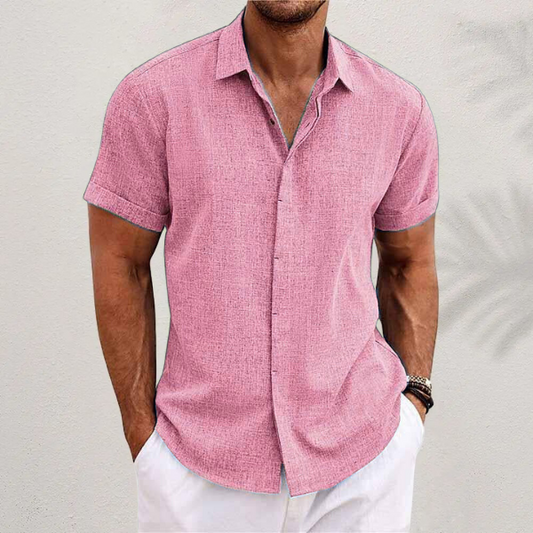 Casual Breathable Summer Shirt - Luxivelle