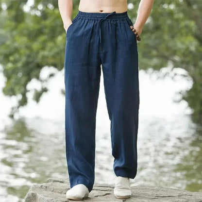 Lightweight Summer Linen Pants for Men - Luxivelle