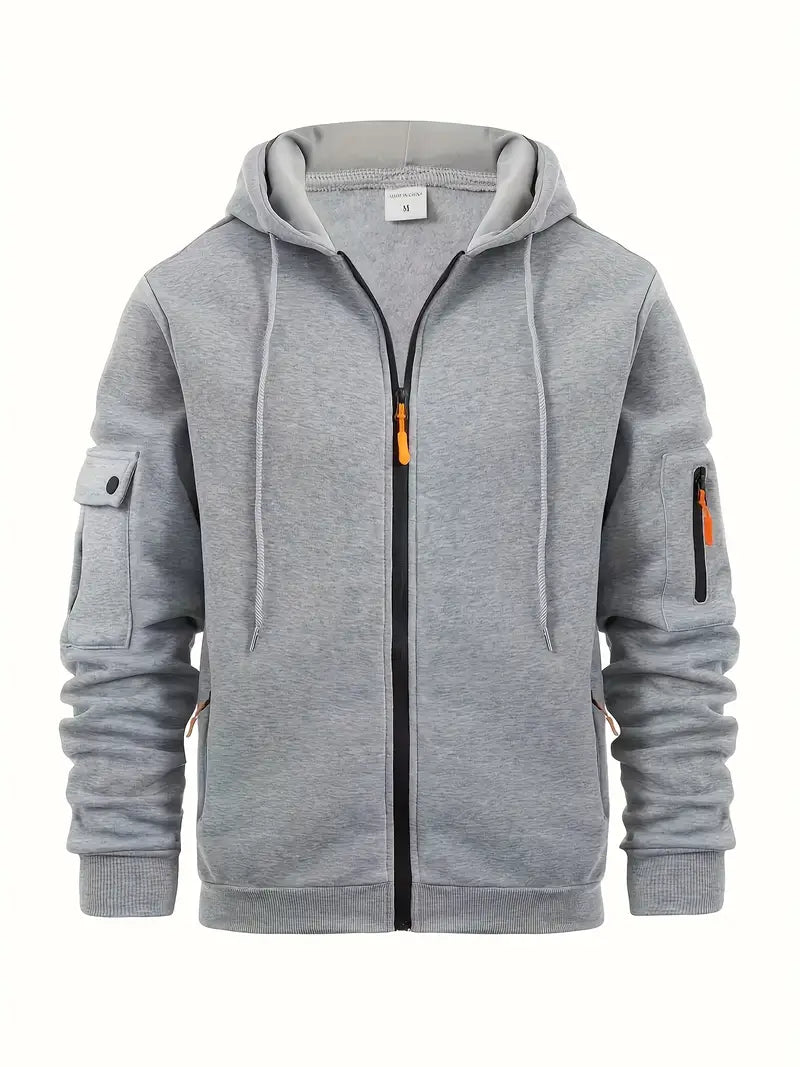 Classic Hoodie Sweatshirt for Men - Relaxed Fit - Luxivelle