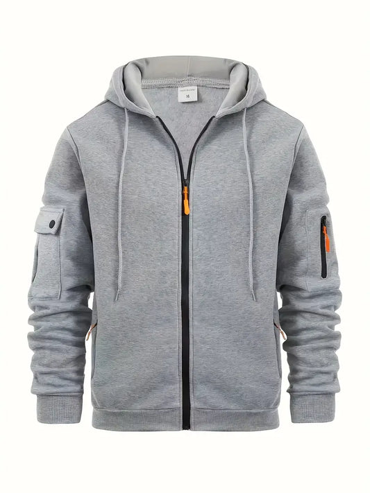 Classic Hoodie Sweatshirt for Men - Relaxed Fit - Luxivelle