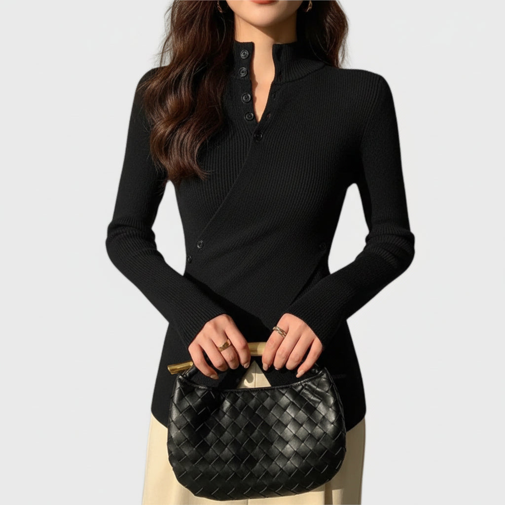 Classic Soft Cotton Sweater - Luxivelle