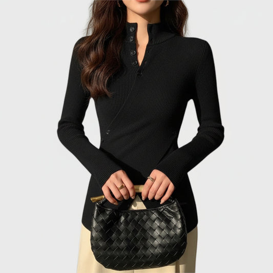 Classic Soft Cotton Sweater - Luxivelle