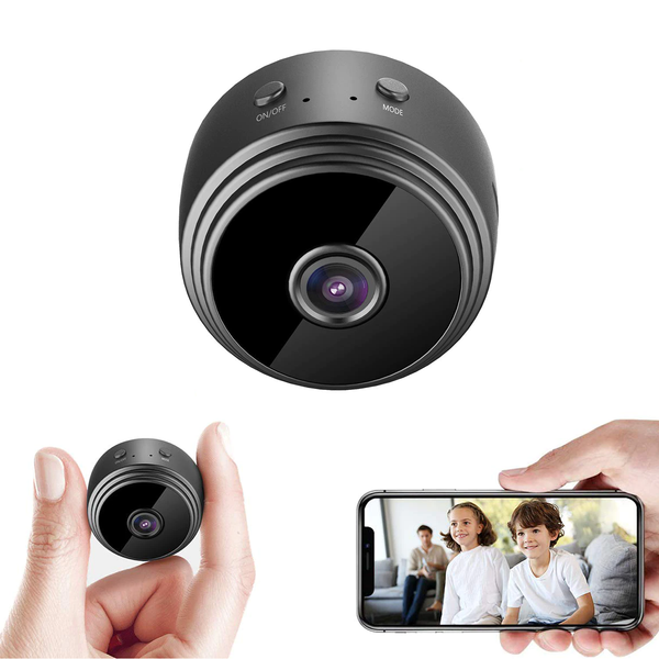Compact WiFi Security Camera with Night Vision - Luxivelle