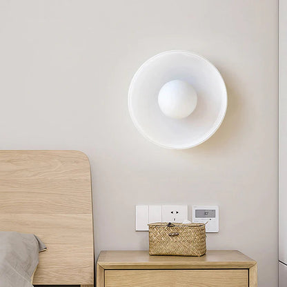 "Minimal flush mount ceiling light with frosted shade, sleek finish, offers soft illumination; ideal for modern and tradition