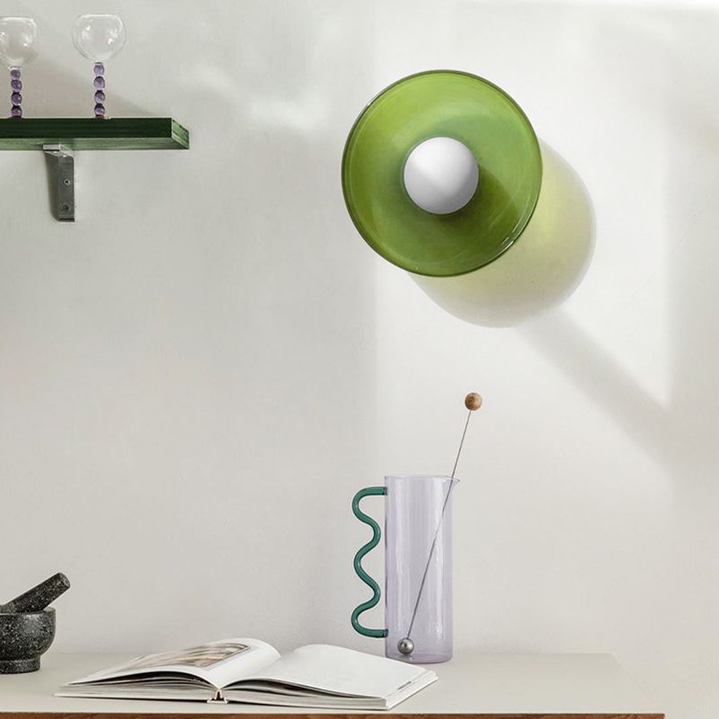 "Minimal flush mount ceiling light with frosted shade, sleek finish, offers soft illumination; ideal for modern and tradition