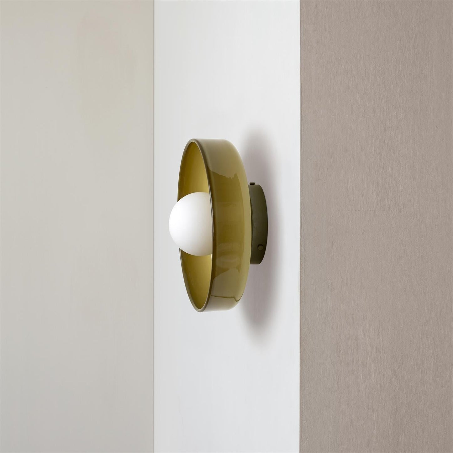 "Minimal flush mount ceiling light with frosted shade, sleek finish, offers soft illumination; ideal for modern and tradition