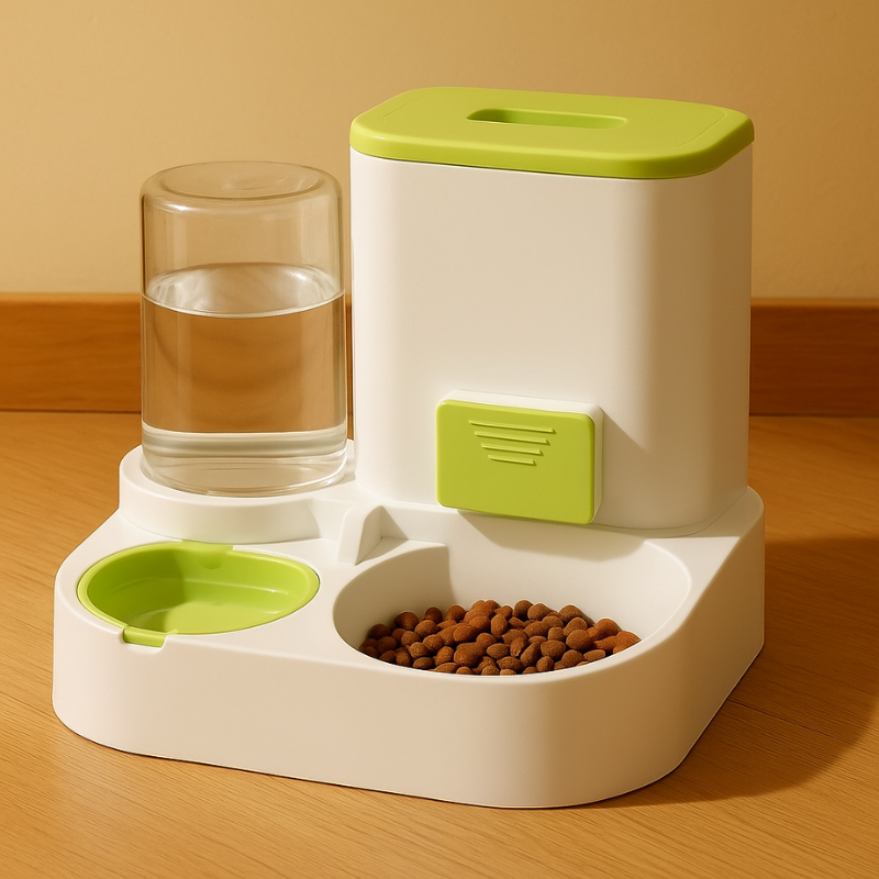 Easy Clean Automatic Pet Feeder and Water Bowl - Luxivelle