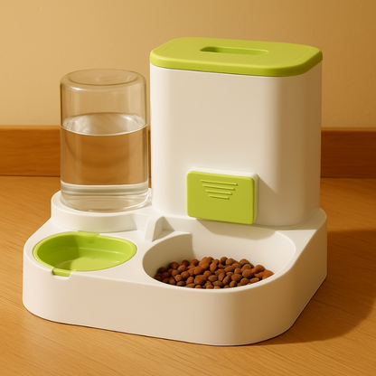 Easy Clean Automatic Pet Feeder and Water Bowl - Luxivelle