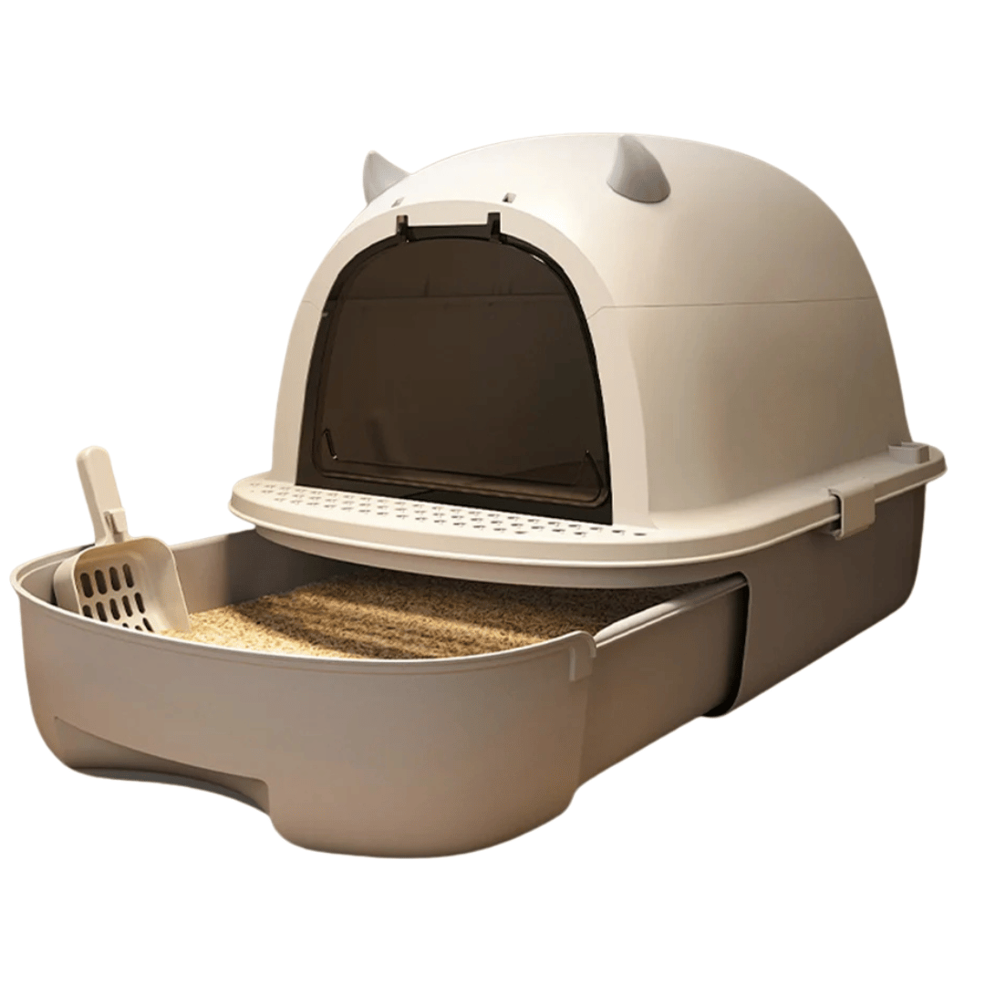 Hidden Cat Litter Box with Easy Clean Tray - Luxivelle