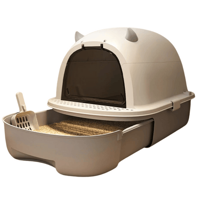 Hidden Cat Litter Box with Easy Clean Tray - Luxivelle