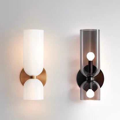 Modern Glass Double Wall Lamp for Luxury Homes - Luxivelle