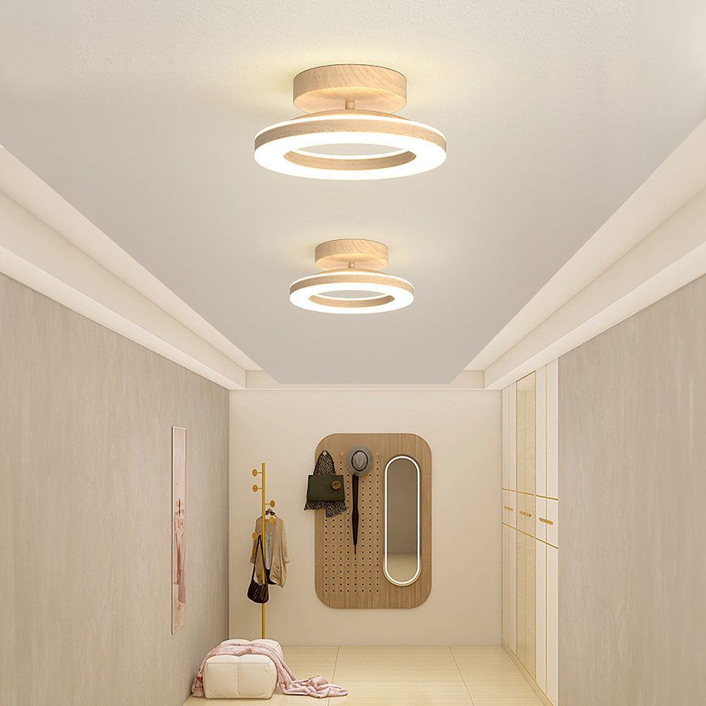 Bright Round Ceiling Lamp - Soft Glow Style - Luxivelle