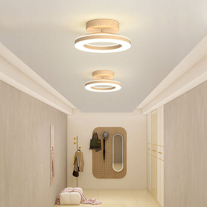 Bright Round Ceiling Lamp - Soft Glow Style - Luxivelle