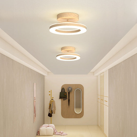 Bright Round Ceiling Lamp - Soft Glow Style - Luxivelle