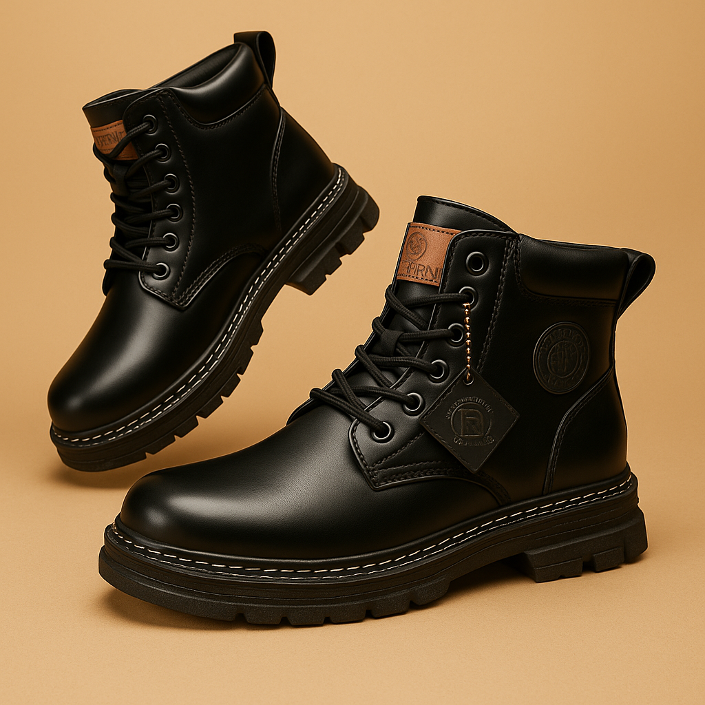 Stylish High Top Sneakers for Men - Luxivelle