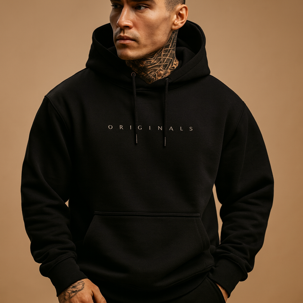 Stylish Mens Hooded Sweatshirt - Luxivelle