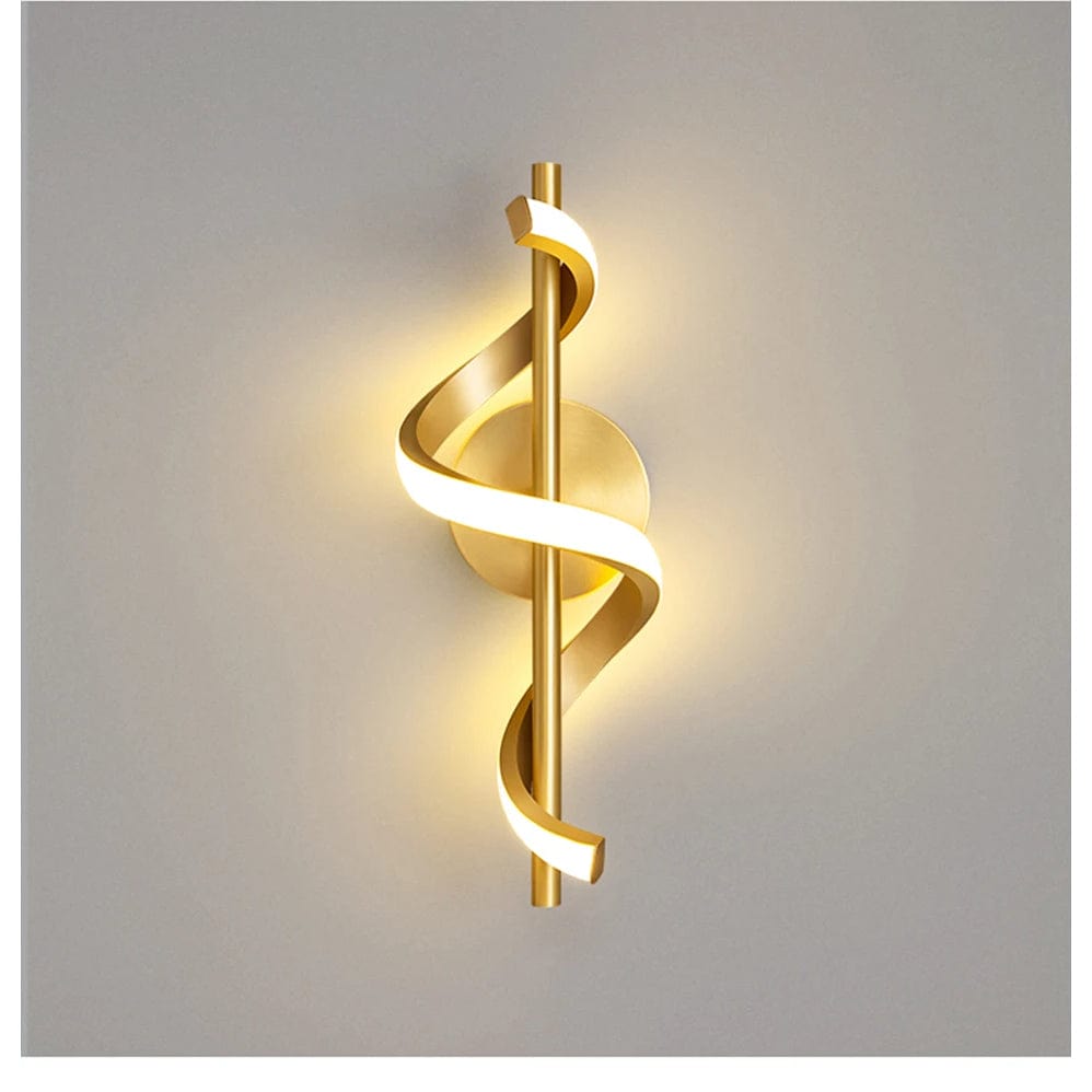 Stylish LED Sconce with Adjustable Brass Arm - Luxivelle