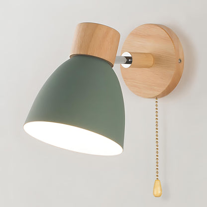 Simple Nordic Wall Lamp with Cord Pull - Luxivelle