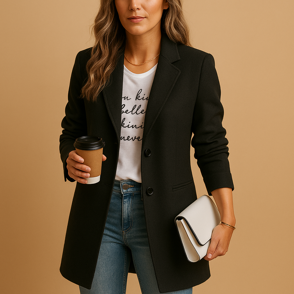 Classic Fit Ladies Sienna Coat - Luxivelle