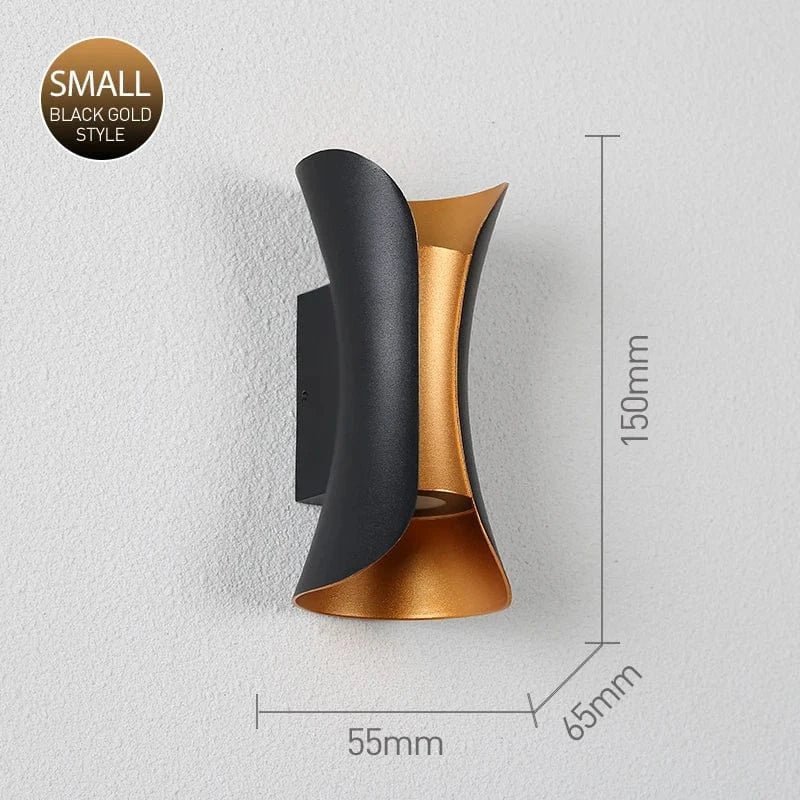 Outdoor LED Wall Lamp - Weatherproof Modern Light - Luxivelle