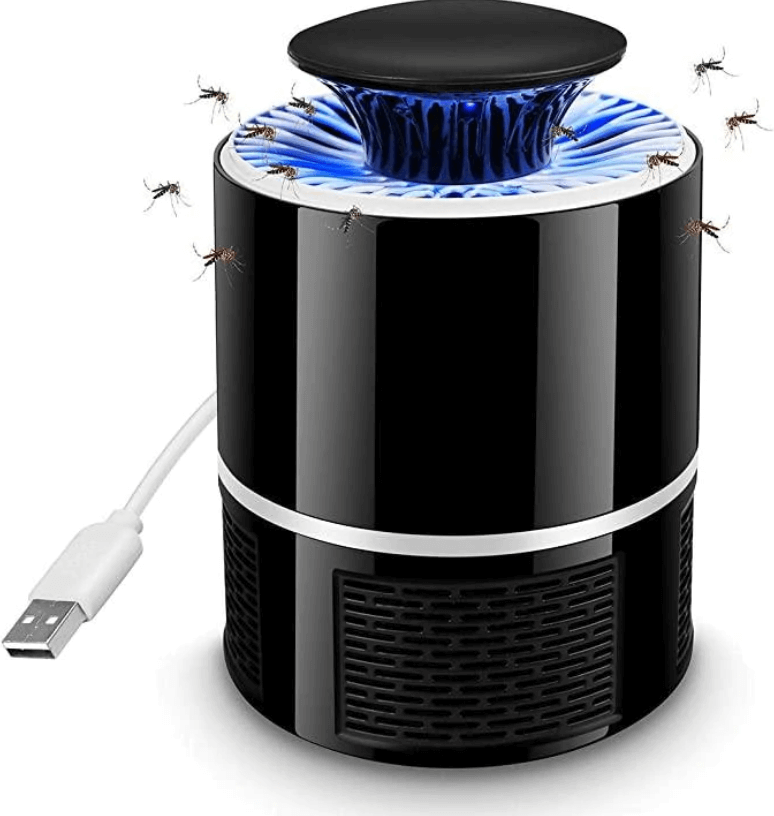 Compact UV Bug Zapper Lamp with Quiet Operation