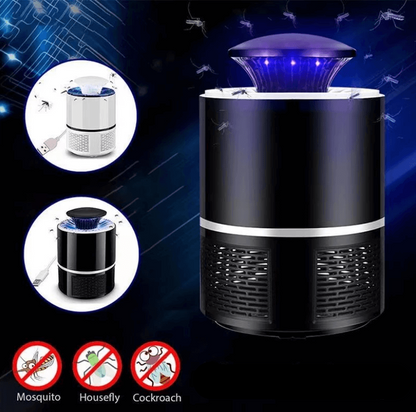 Compact UV Bug Zapper Lamp with Quiet Operation