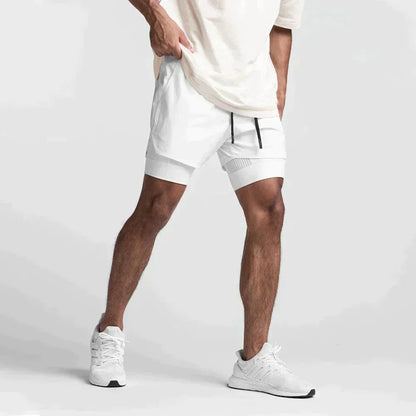 Men's Athletic Running Shorts | Flexible Fit - Luxivelle
