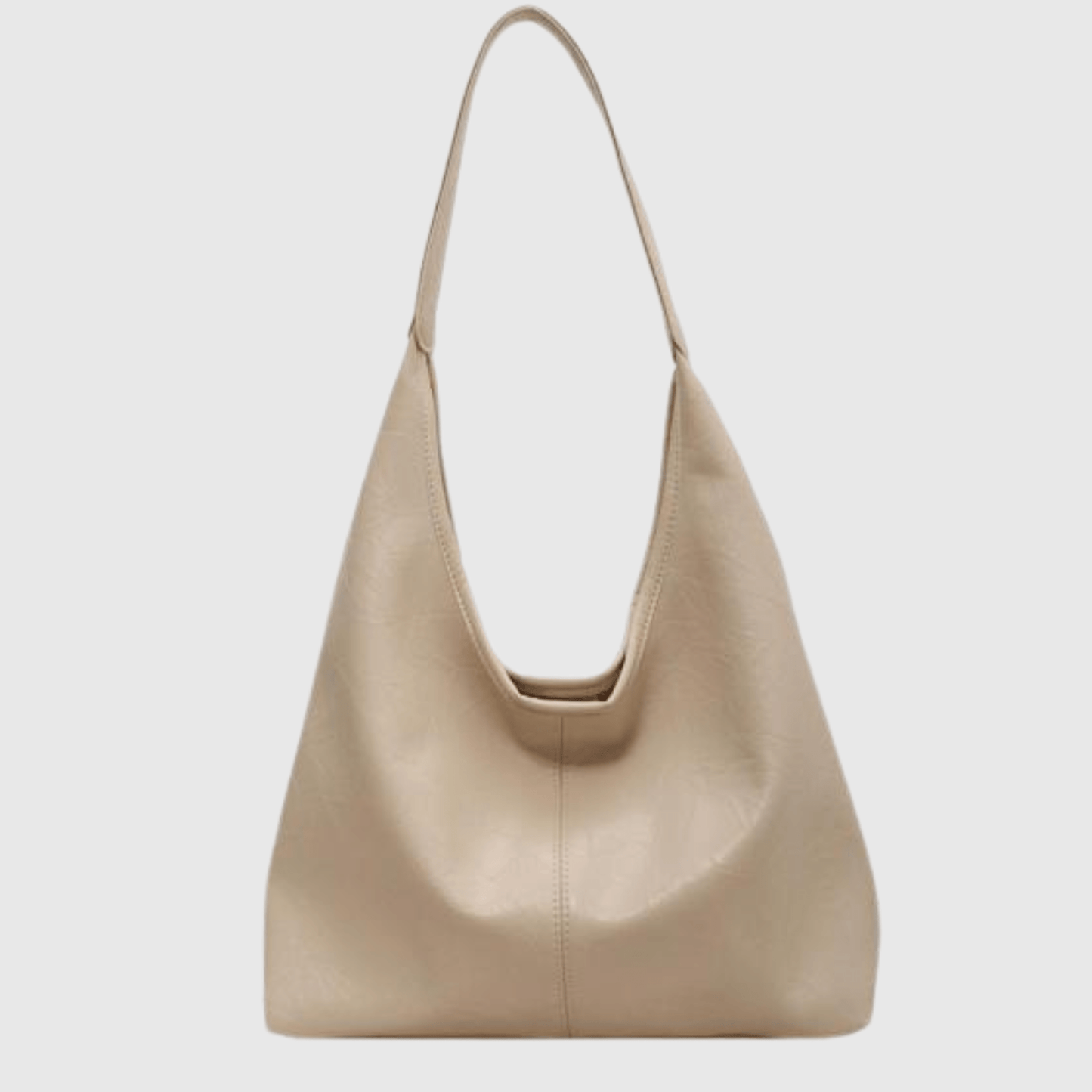 Ela - Classic Leather Shoulder Handbag
