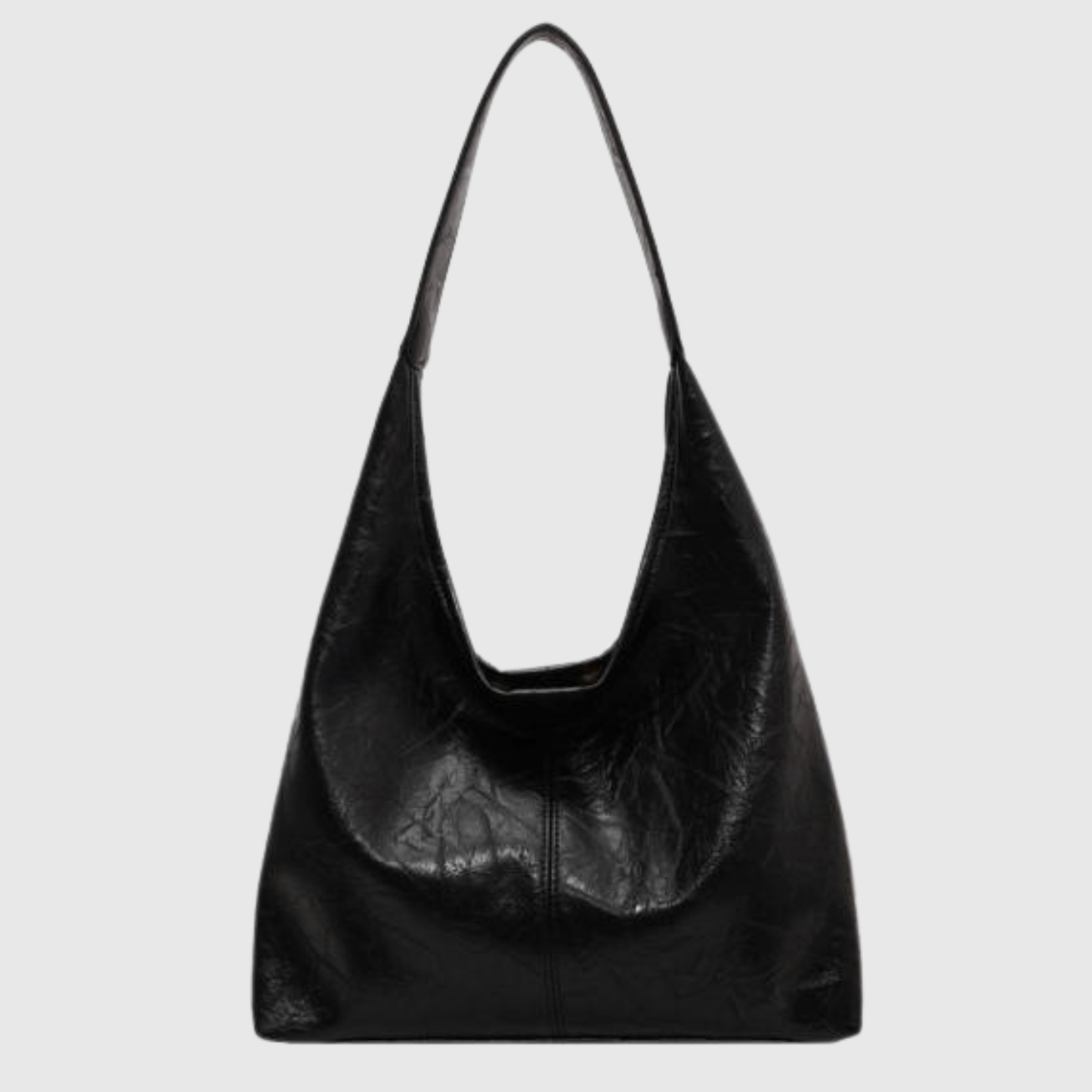 Ela - Classic Leather Shoulder Handbag