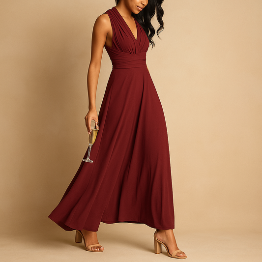 Versatile Wrap Around Dress for Women - Luxivelle
