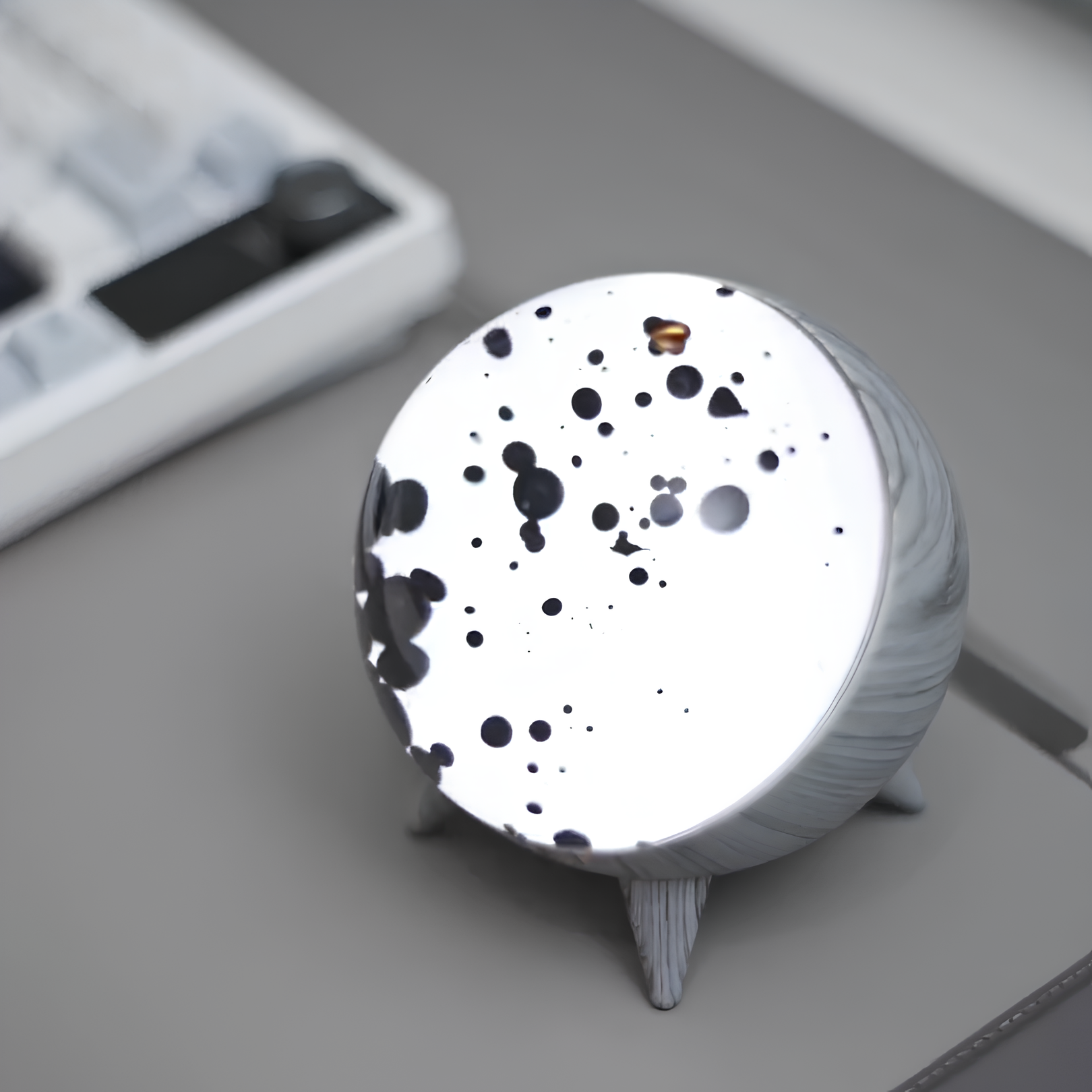 Colorful Sound Sensitive Ferrofluid Desk Lamp - Luxivelle