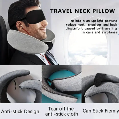 Comfortable U-Shaped Travel Neck Pillow Soft Support
