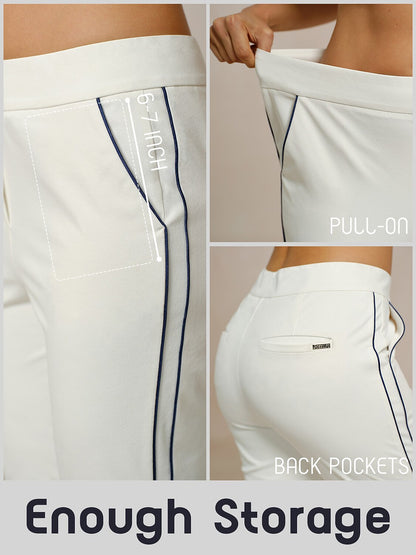 Fit Stretchy Slim Ankle Pants for Men
