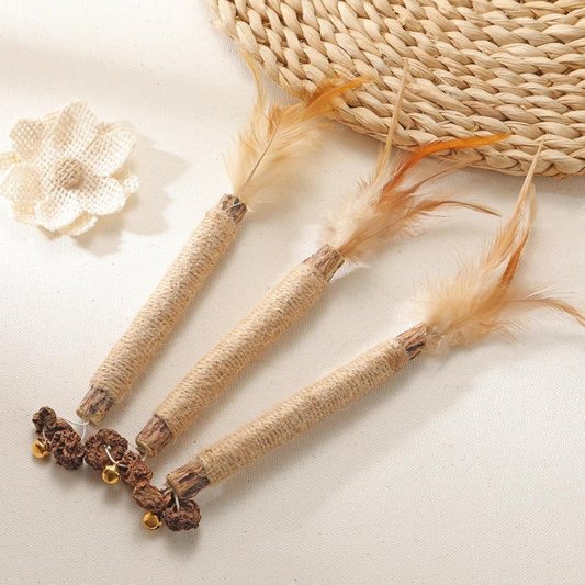 Cat Dental Chew Toy with Silvervine Sticks - Luxivelle