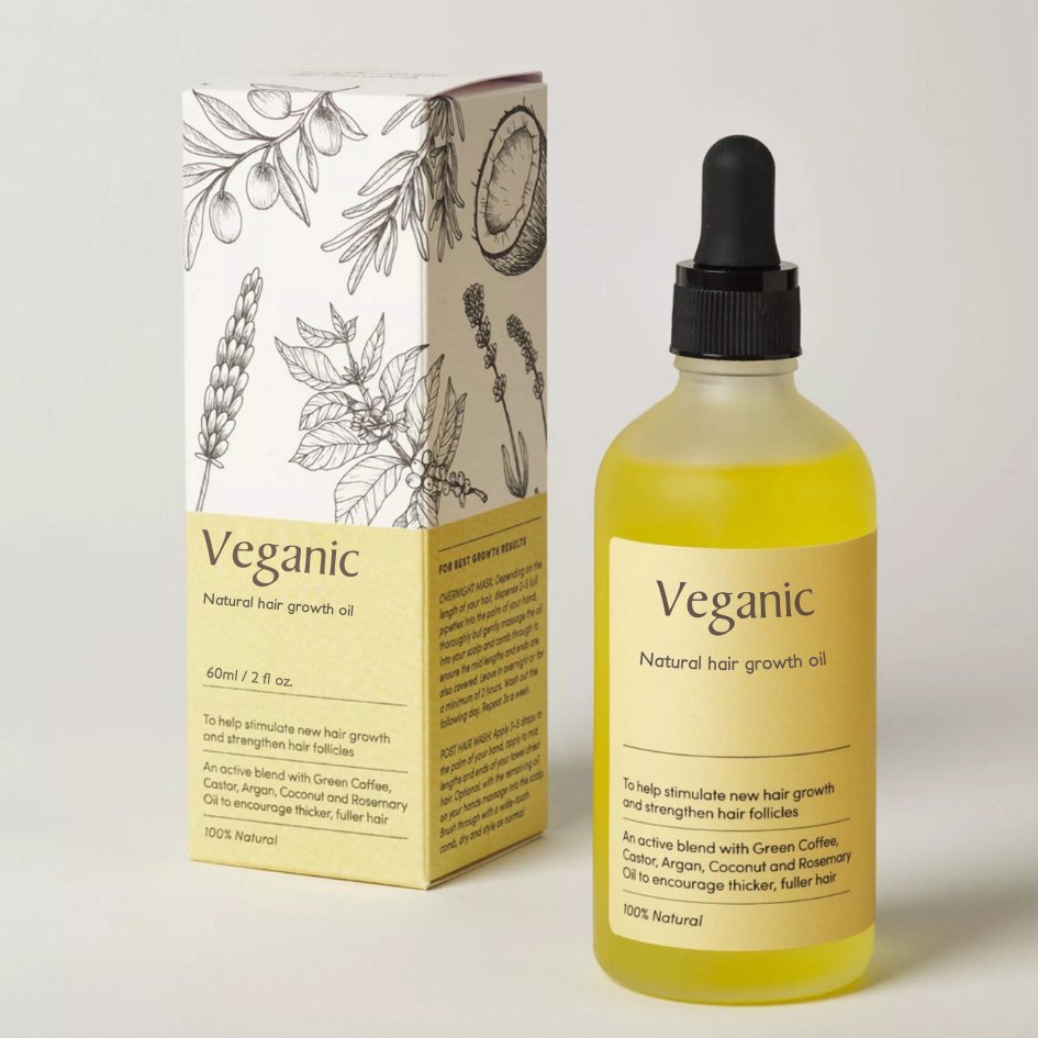 Organic Hair Thickening Growth Serum - Luxivelle