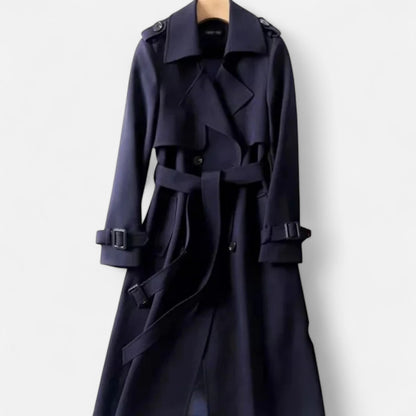 Ladies Long Waterproof Trench Coat