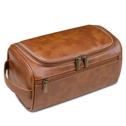 Luxury Travel Toiletry Case for Men - Waterproof Hanging Bag
