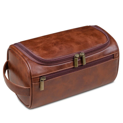 Luxury Travel Toiletry Case for Men - Waterproof Hanging Bag