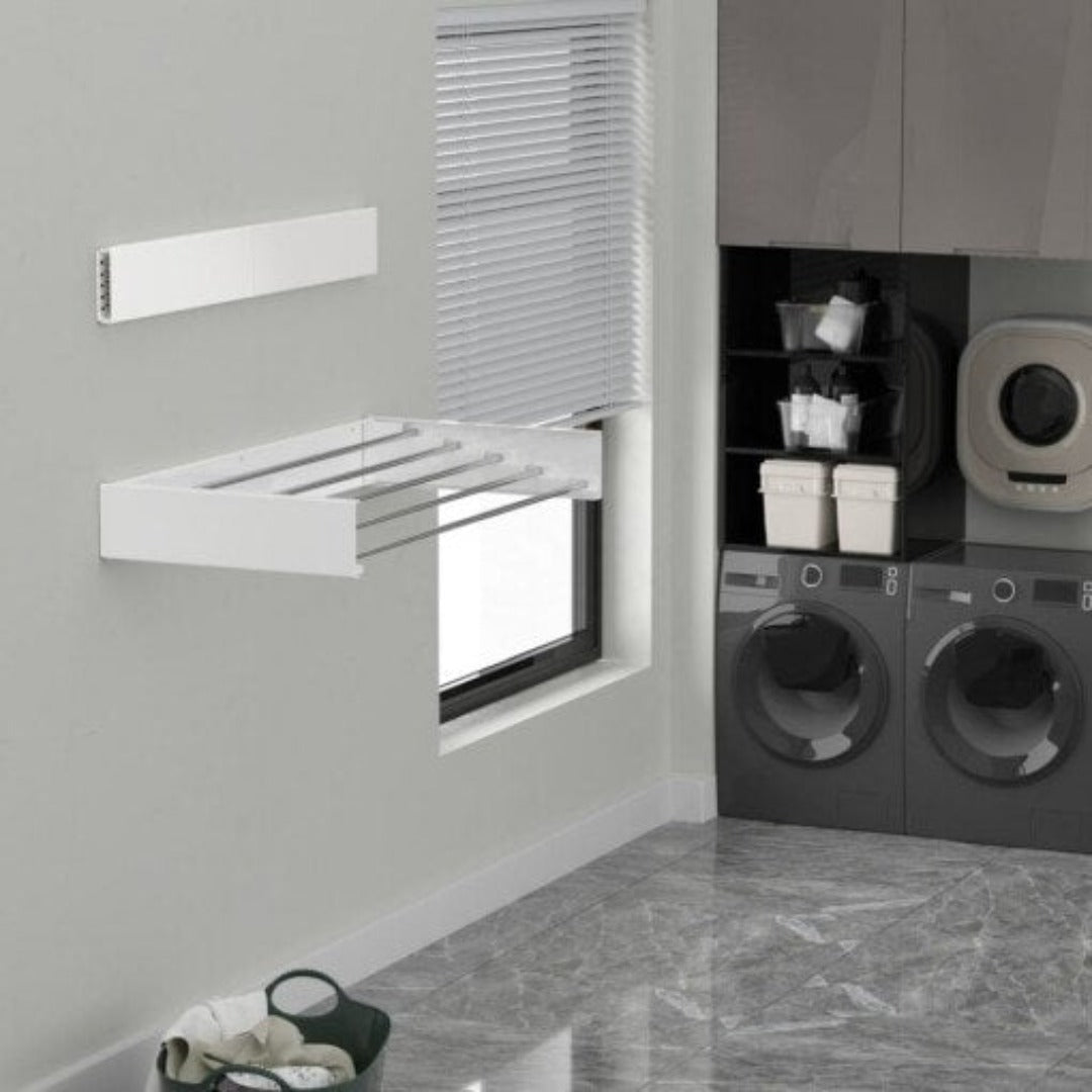 Compact Folding Wall Mount Dryer Rack