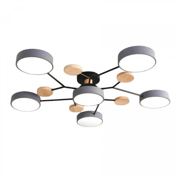 Simple LED Ceiling Light - Warm White Modern Design