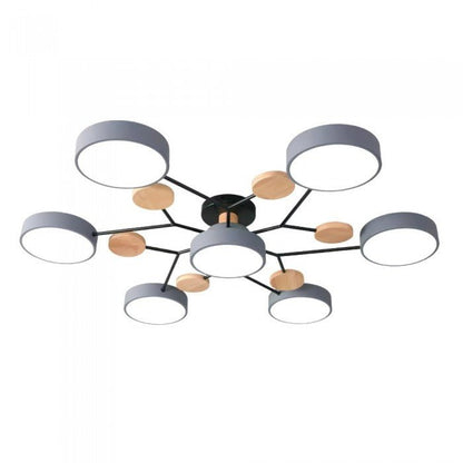 Simple LED Ceiling Light - Warm White Modern Design
