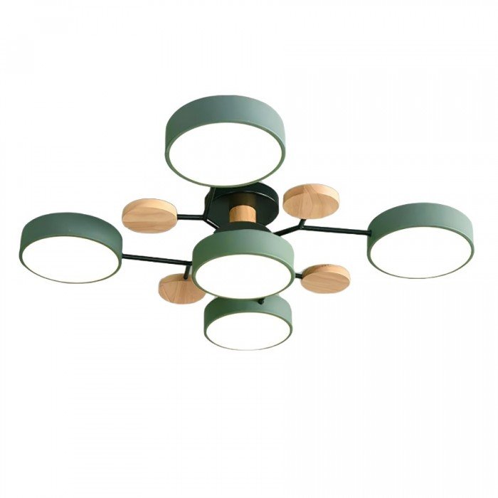 Simple LED Ceiling Light - Warm White Modern Design