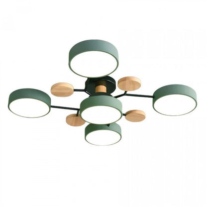 Simple LED Ceiling Light - Warm White Modern Design