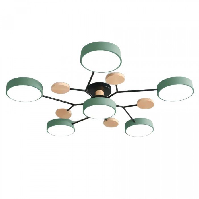 Simple LED Ceiling Light - Warm White Modern Design