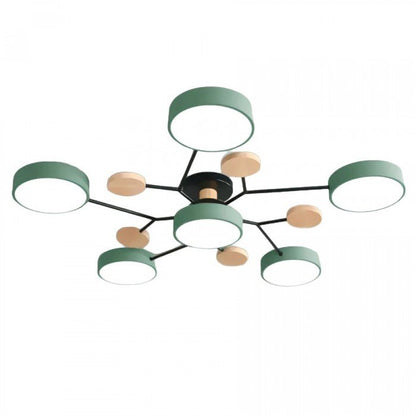 Simple LED Ceiling Light - Warm White Modern Design