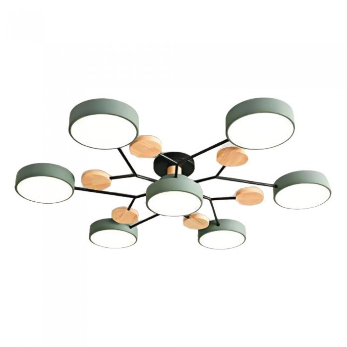 Simple LED Ceiling Light - Warm White Modern Design